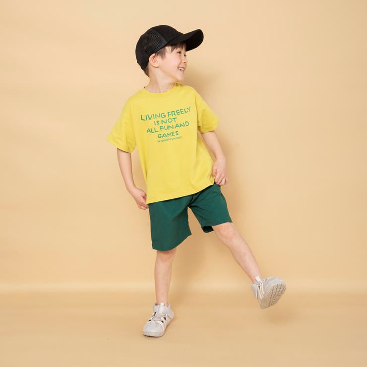 【WEB限定】ロゴグラフィック半袖Tシャツ | ブランシェス | 詳細画像4 