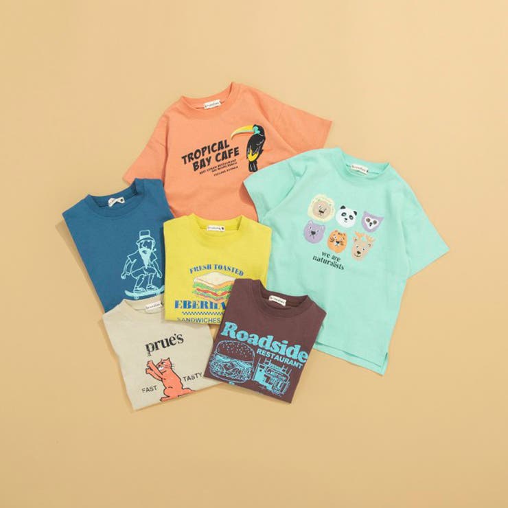 【WEB限定】カラバリアソート半袖Tシャツ | ブランシェス | 詳細画像12 