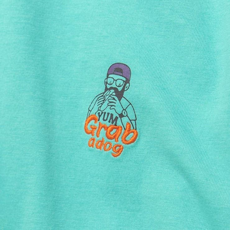 フェイクレイヤード 刺繍半袖Tシャツ | ブランシェス | 詳細画像9 