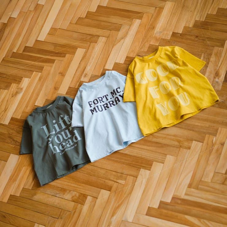 【ショート丈／ワイドシルエット】 ロゴプリント半袖Tシャツ | ブランシェス | 詳細画像20 