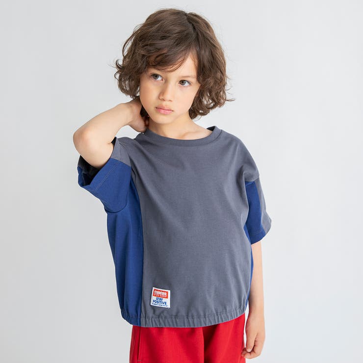 86:切替え_MIX | 【接触冷感/吸水速乾/UVカット/遮熱】Raylock半袖Tシャツ | ブランシェス