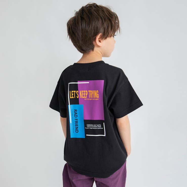 ブラック | 【プチプラ／吸水速乾】アソート半袖Tシャツ | ブランシェス