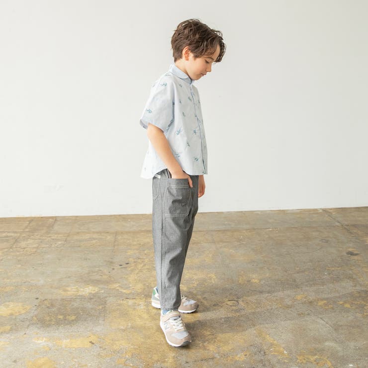 【おそろい】花刺しゅう半袖シャツ/キッズ/男の子/女の子/ブラウス/150cm | ブランシェス | 詳細画像13 