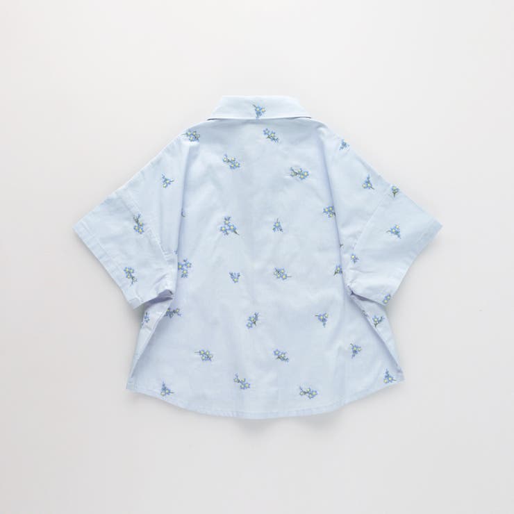 【おそろい】花刺しゅう半袖シャツ/キッズ/男の子/女の子/ブラウス/150cm | ブランシェス | 詳細画像24 