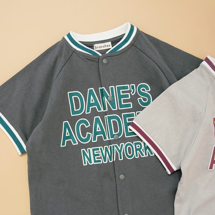 【WEB限定】ベースボール風半袖シャツ | ブランシェス | 詳細画像10 