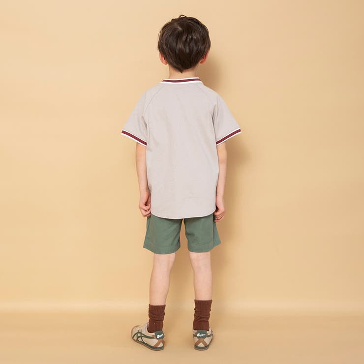 【WEB限定】ベースボール風半袖シャツ | ブランシェス | 詳細画像18 