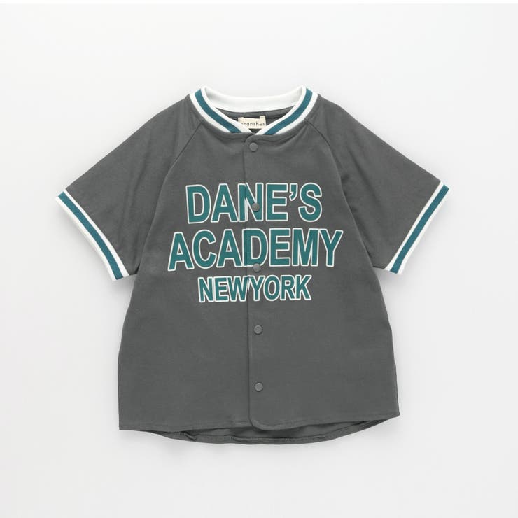 【WEB限定】ベースボール風半袖シャツ | ブランシェス | 詳細画像2 