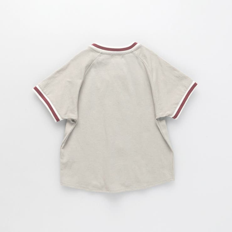【WEB限定】ベースボール風半袖シャツ | ブランシェス | 詳細画像23 