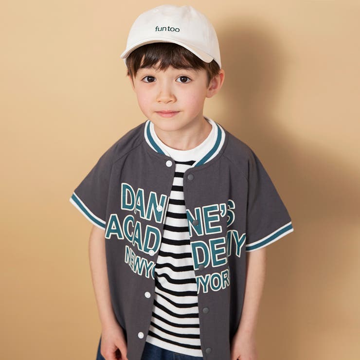 【WEB限定】ベースボール風半袖シャツ | ブランシェス | 詳細画像9 