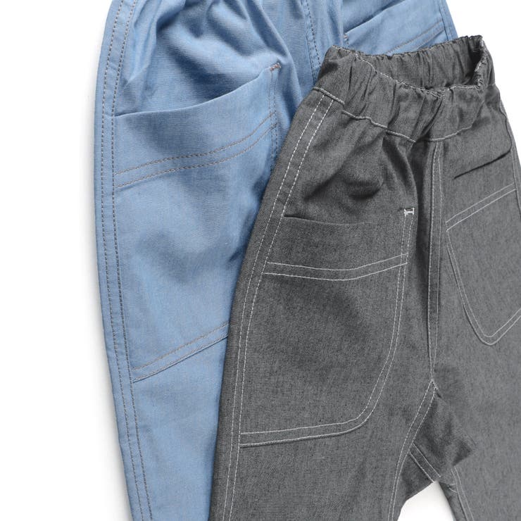 【涼しい】ひざが隠れるシャンブレーパンツ | ブランシェス | 詳細画像11 