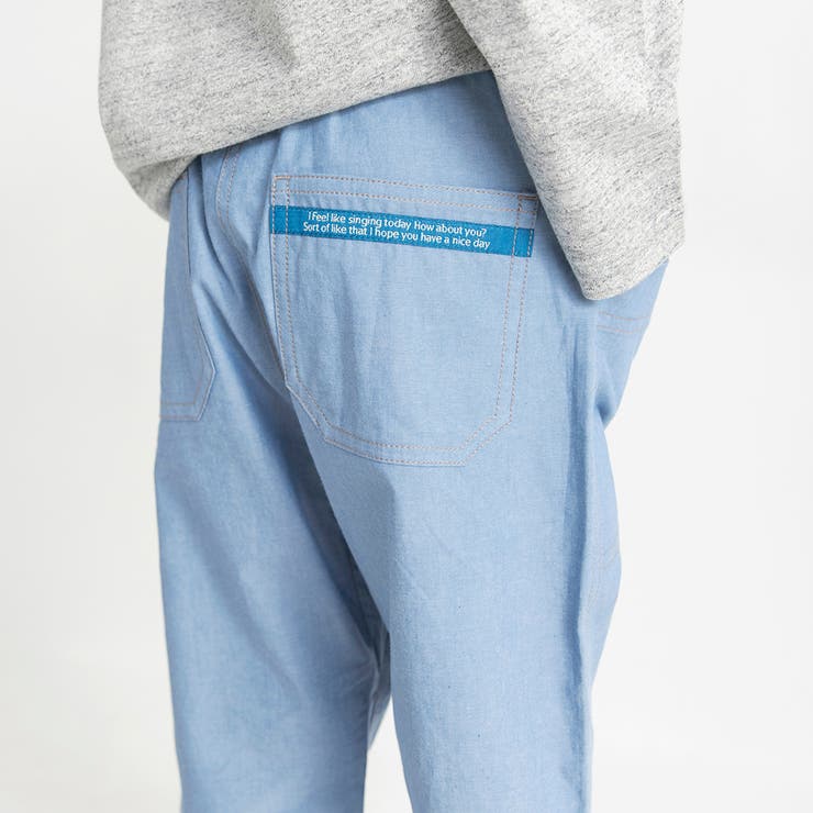 【涼しい】ひざが隠れるシャンブレーパンツ | ブランシェス | 詳細画像7 