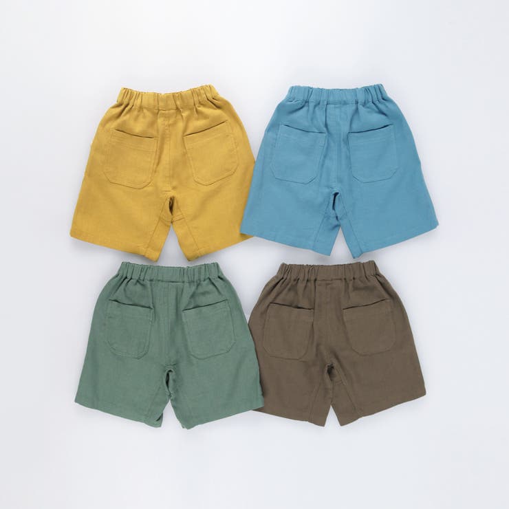 【爽パン 綿100％】パナマ織りカラーハーフパンツ キッズ | ブランシェス | 詳細画像29 