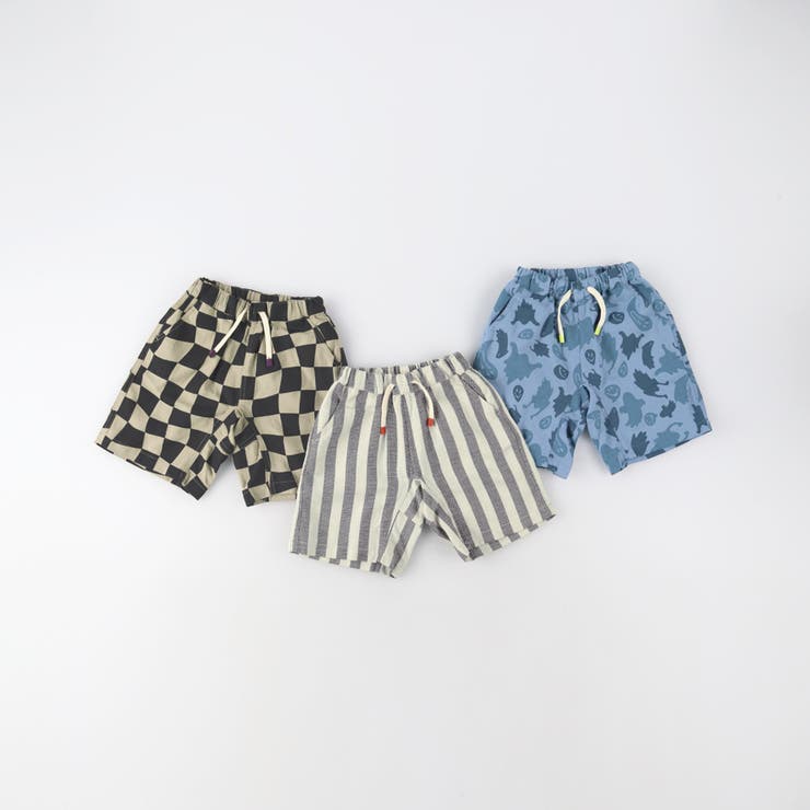 【爽パン / 綿100％】パナマ織り総柄ハーフパンツ/ショートパンツ | ブランシェス | 詳細画像12 