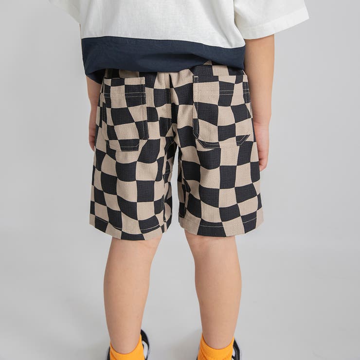 【爽パン / 綿100％】パナマ織り総柄ハーフパンツ/ショートパンツ | ブランシェス | 詳細画像24 