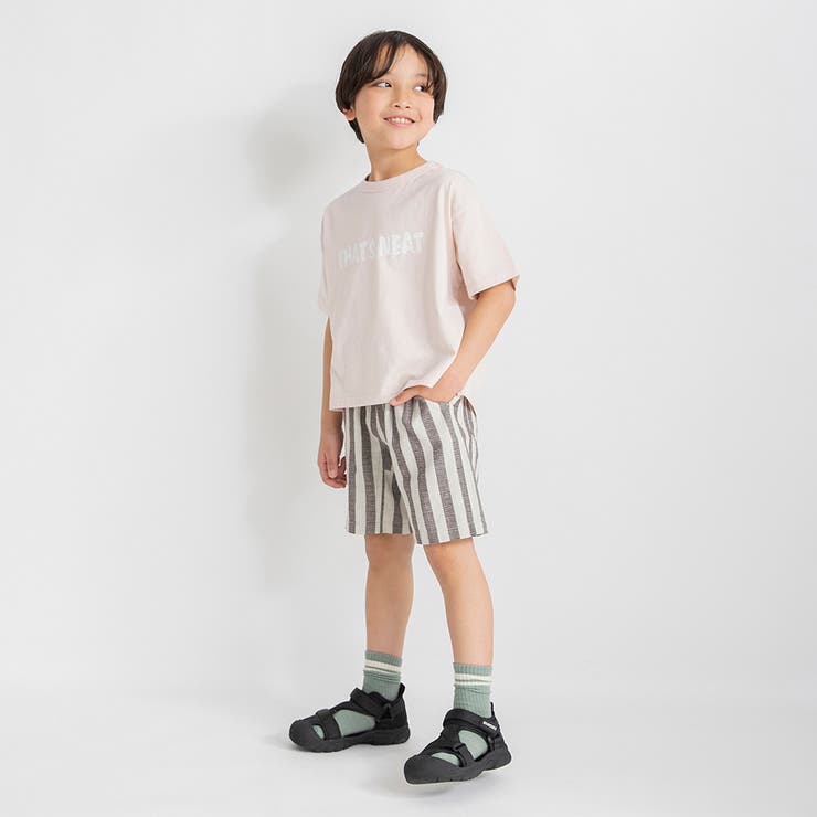 【爽パン / 綿100％】パナマ織り総柄ハーフパンツ/ショートパンツ | ブランシェス | 詳細画像3 