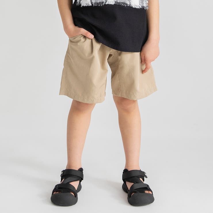 ベージュ | 【ガーデナー ハーフ】リラックスガーデナー ハーフパンツ | ブランシェス