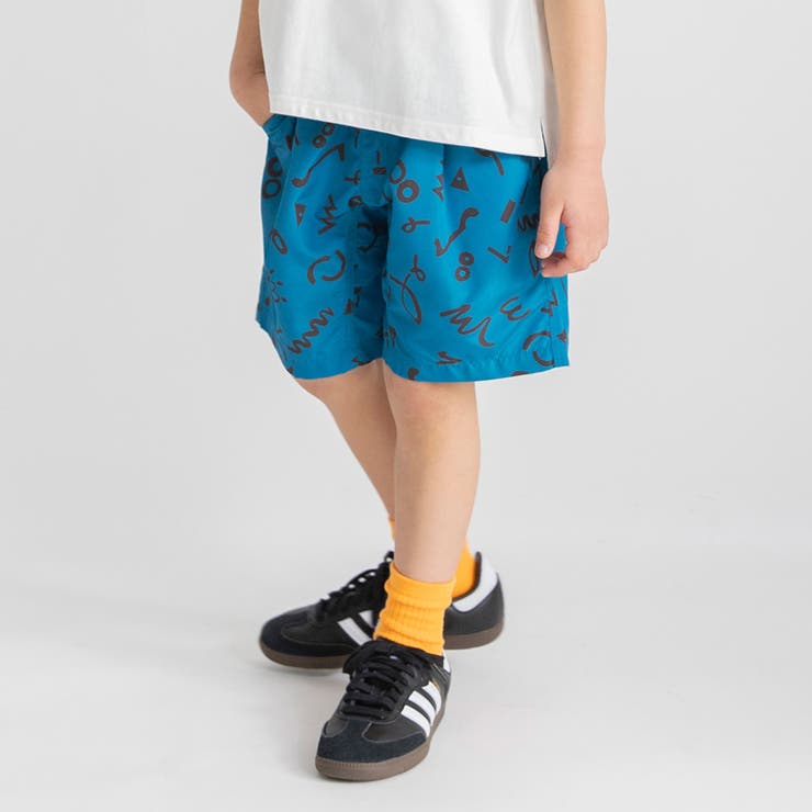 ネイビーブルー | 【ガーデナー ハーフ】リラックスガーデナー ハーフパンツ | ブランシェス