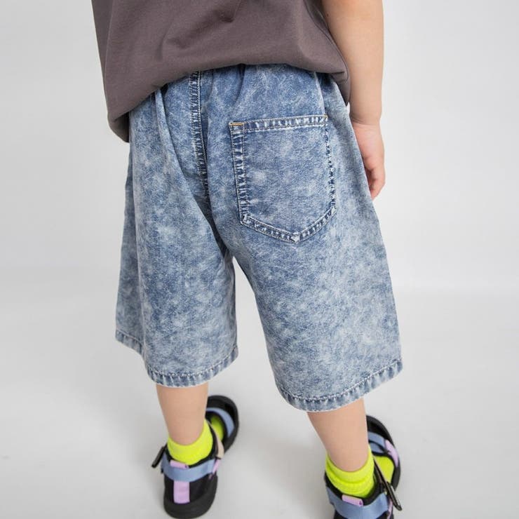 ブルー | 【接触冷感】アイスデニムパンツ | ブランシェス