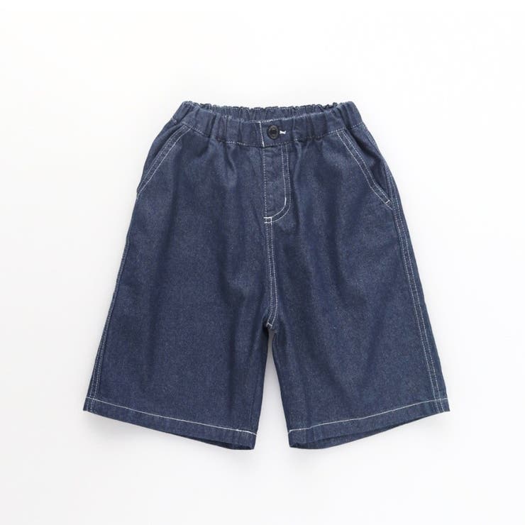 【デニム/ワンウォッシュ】ハーフパンツ | ブランシェス | 詳細画像2 