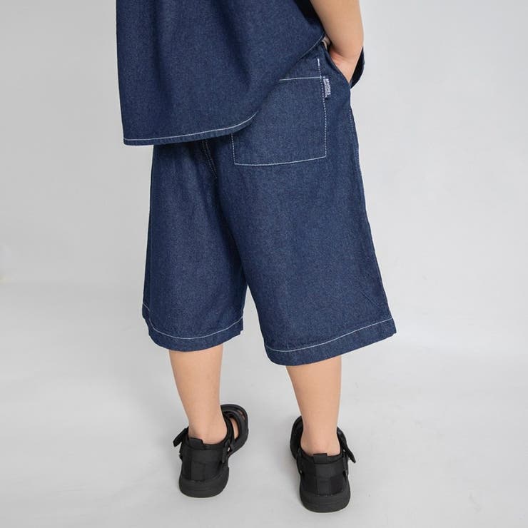 【デニム/ワンウォッシュ】ハーフパンツ | ブランシェス | 詳細画像7 