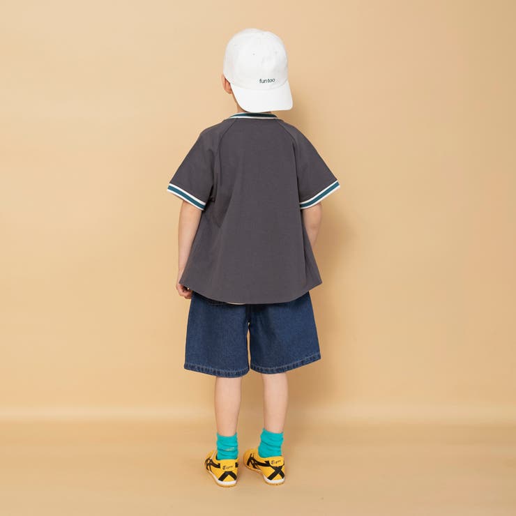 【WEB限定】クラッシュ デニム ハーフパンツ | ブランシェス | 詳細画像6 