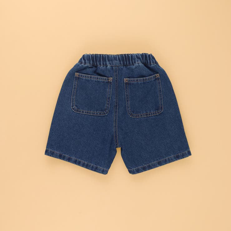 【WEB限定】クラッシュ デニム ハーフパンツ | ブランシェス | 詳細画像7 