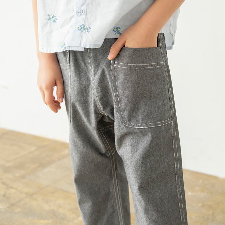 【爽やかシャンブレー】クロップドパンツ | ブランシェス | 詳細画像29 