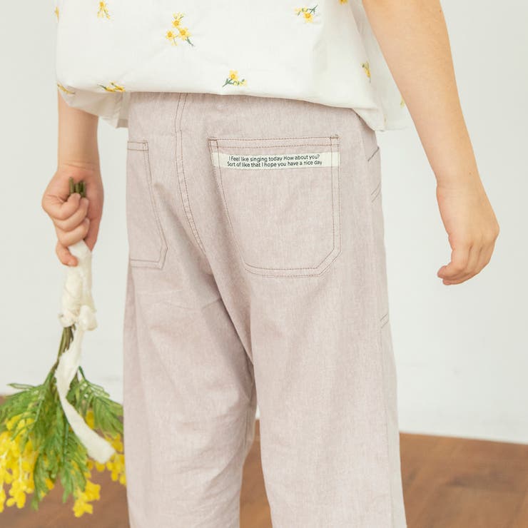 【爽やかシャンブレー】クロップドパンツ | ブランシェス | 詳細画像7 