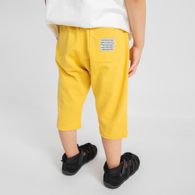 カラシ | 【ブランシェスmini】ひざが隠れるクロップドパンツ | ブランシェス