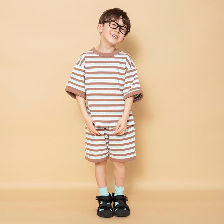 ブラウン | 【WEB限定】ゆったり リラックスルームウェア 150cm | ブランシェス