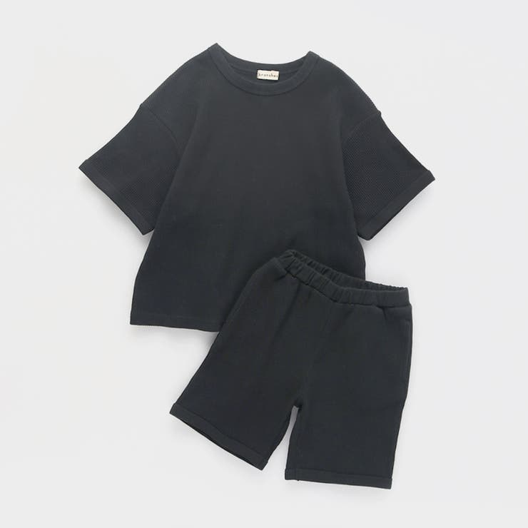 ブラック | 【WEB限定】ゆったり リラックスルームウェア 150cm | ブランシェス