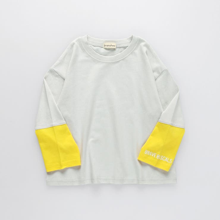 【プチプラ】袖配色切替長袖Tシャツ 150cm ジュニア | ブランシェス | 詳細画像19 
