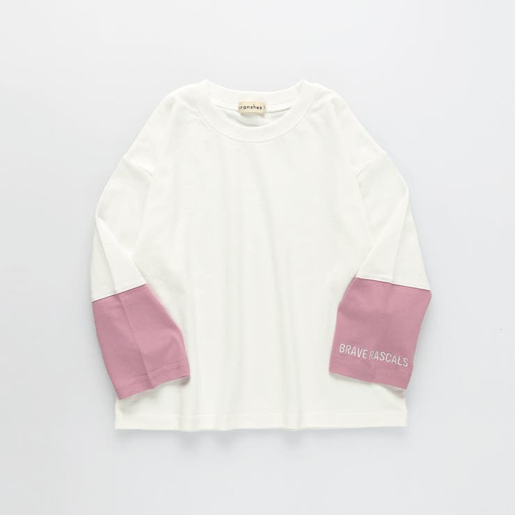 【プチプラ】袖配色切替長袖Tシャツ 150cm ジュニア | ブランシェス | 詳細画像2 