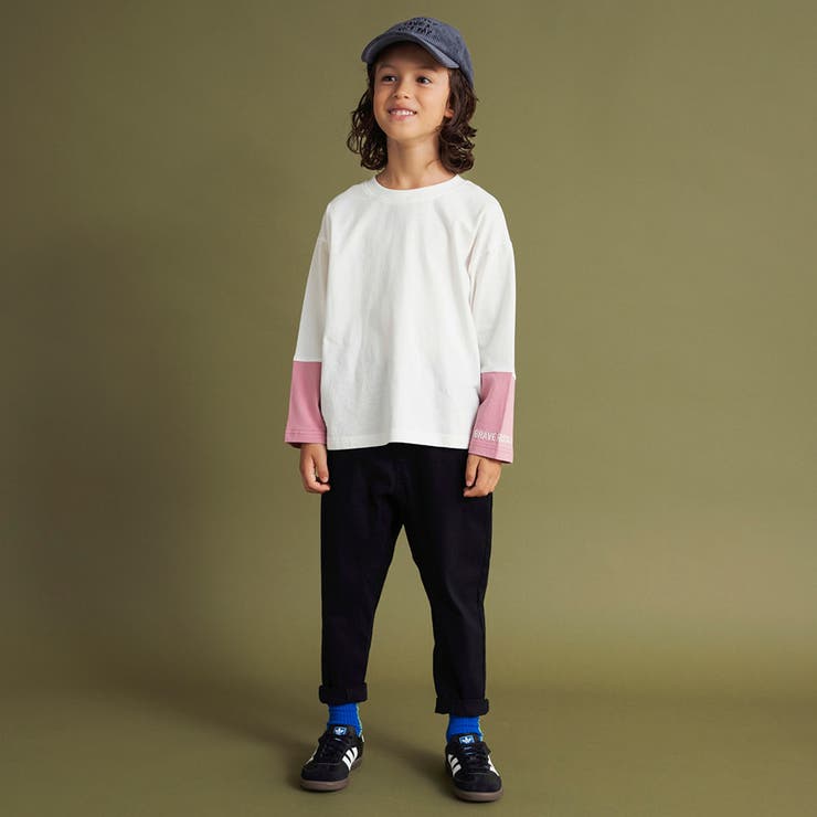 【プチプラ】袖配色切替長袖Tシャツ 150cm ジュニア | ブランシェス | 詳細画像3 