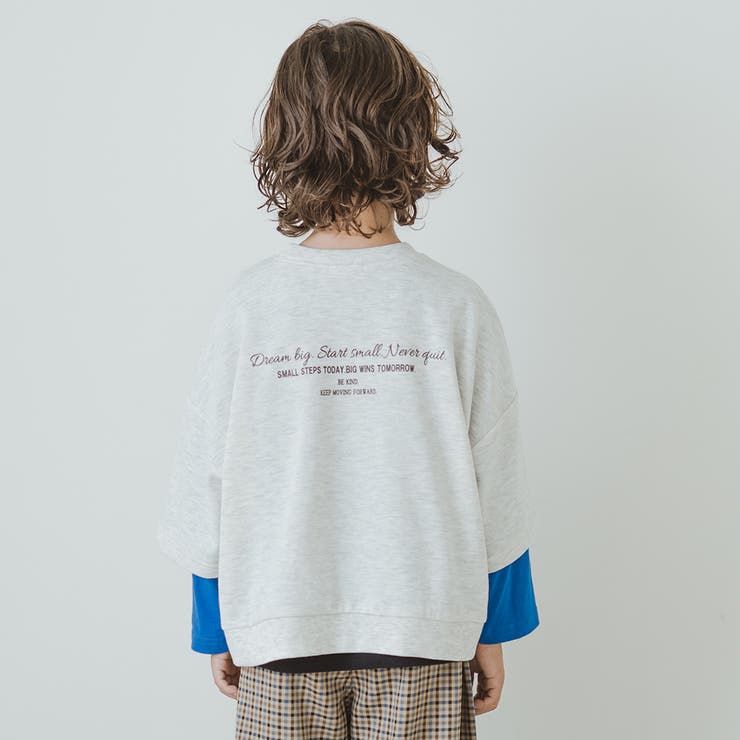 生成 | 7分袖スウェットTシャツ 150cm ジュニア | ブランシェス