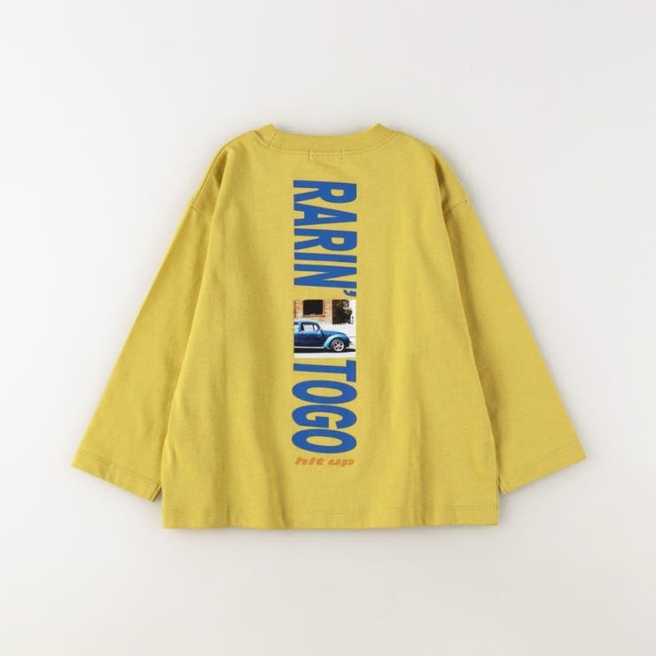 転写プリント長袖Tシャツ 150cm 男女兼用 ユニセックス 通園 通学 | ブランシェス | 詳細画像2 