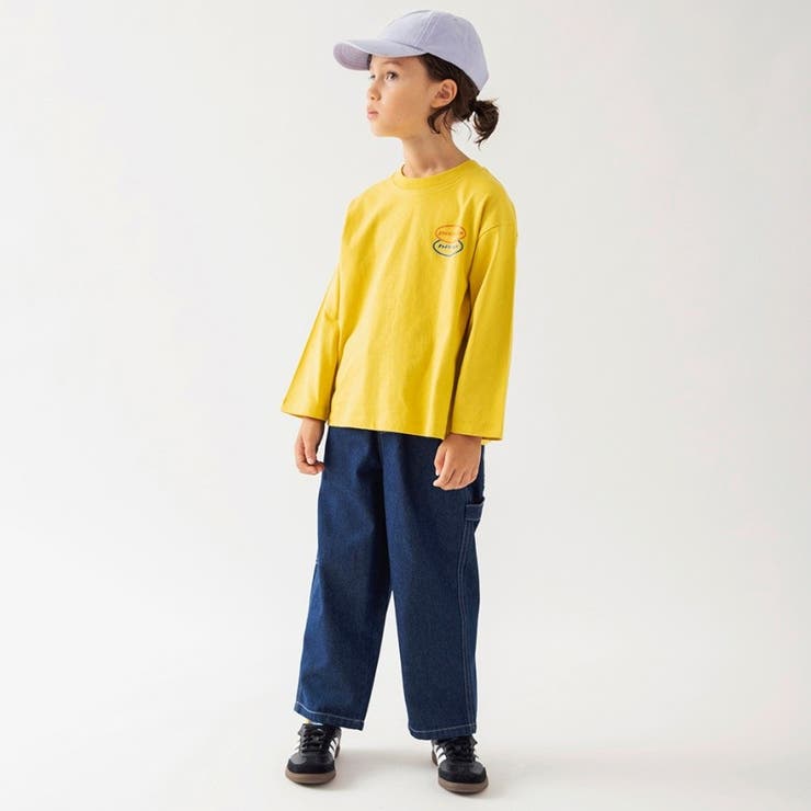 転写プリント長袖Tシャツ 150cm 男女兼用 ユニセックス 通園 通学 | ブランシェス | 詳細画像4 