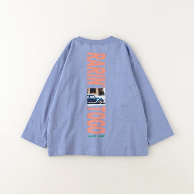 転写プリント長袖Tシャツ 150cm 男女兼用 ユニセックス 通園 通学 | ブランシェス | 詳細画像9 