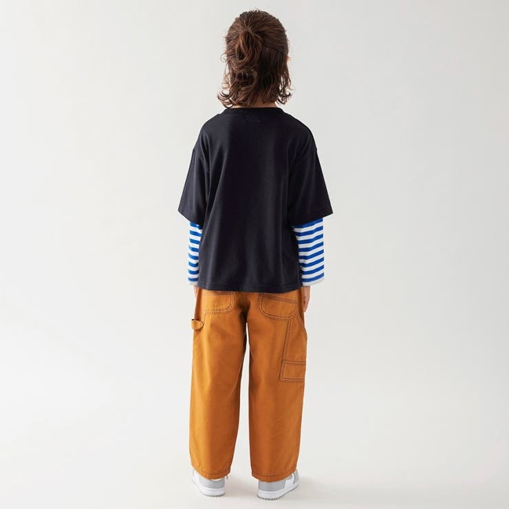 レイヤード風長袖Tシャツ 150cm 男女兼用 ユニセックス 通園 通学 | ブランシェス | 詳細画像19 