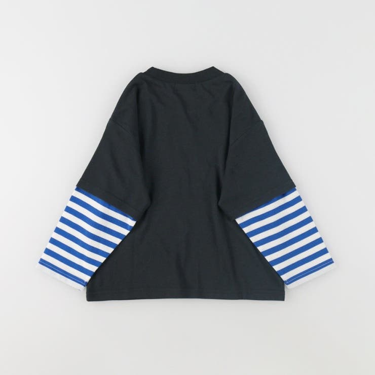 レイヤード風長袖Tシャツ 150cm 男女兼用 ユニセックス 通園 通学 | ブランシェス | 詳細画像20 