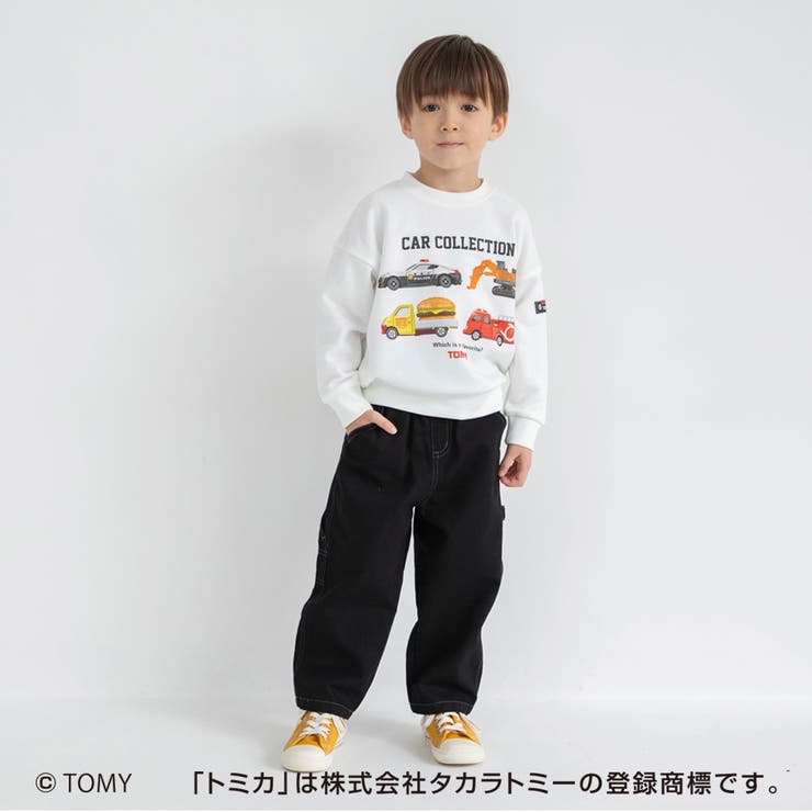 TOMICA トミカ×branshesプリント トレーナー | ブランシェス | 詳細画像3 