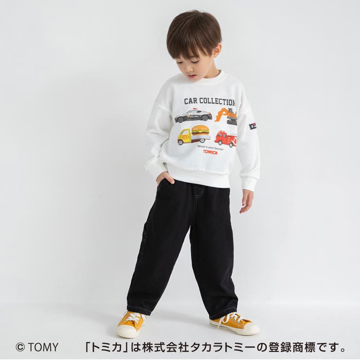 TOMICA トミカ×branshesプリント トレーナー | ブランシェス | 詳細画像4 