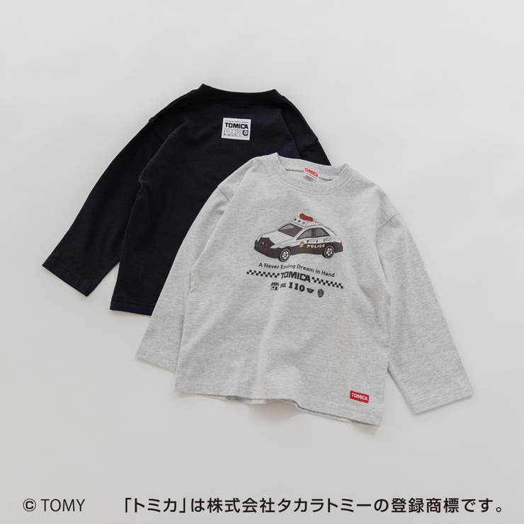 TOMICA トミカ×branshes プリント長袖Tシャツ | ブランシェス | 詳細画像11 