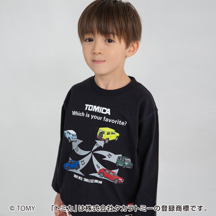 TOMICA トミカ×branshes プリント長袖Tシャツ | ブランシェス | 詳細画像20 