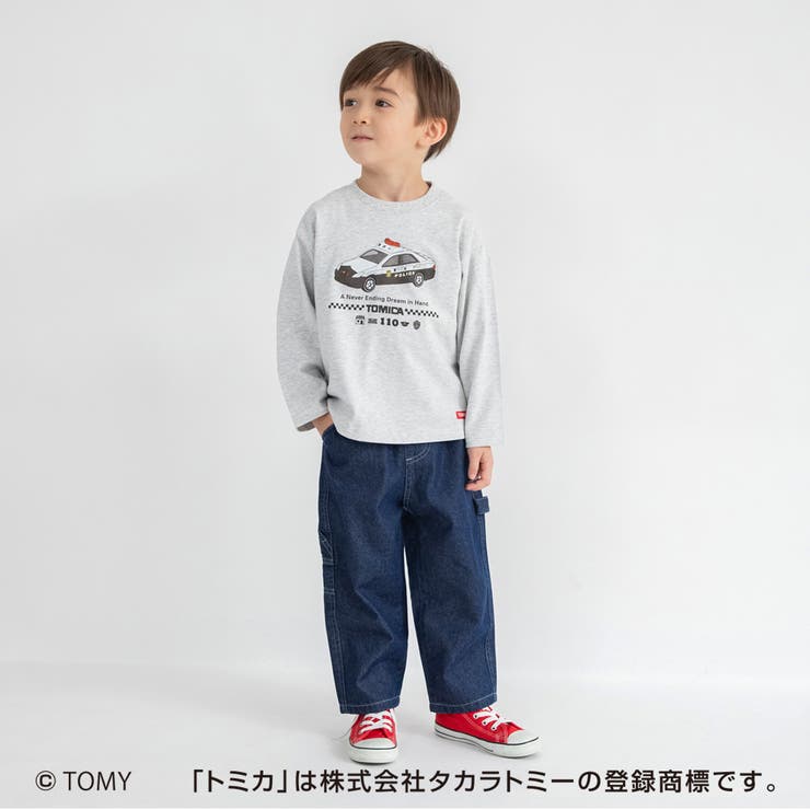 TOMICA トミカ×branshes プリント長袖Tシャツ | ブランシェス | 詳細画像3 