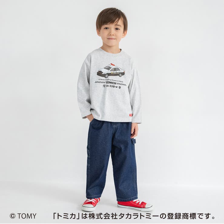 TOMICA トミカ×branshes プリント長袖Tシャツ | ブランシェス | 詳細画像6 
