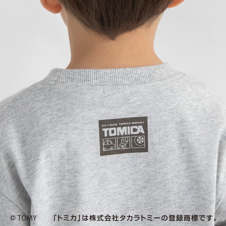 TOMICA トミカ×branshes プリント長袖Tシャツ | ブランシェス | 詳細画像8 