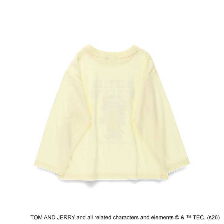 【WEB先行/トムとジェリー】フロントプリント長袖Tシャツ | ブランシェス | 詳細画像12 