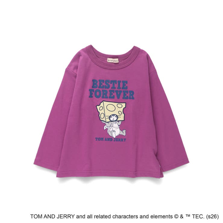 【WEB先行/トムとジェリー】フロントプリント長袖Tシャツ | ブランシェス | 詳細画像13 