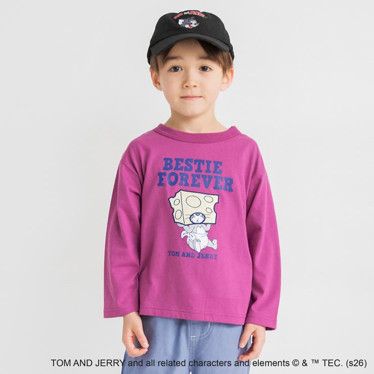 【WEB先行/トムとジェリー】フロントプリント長袖Tシャツ | ブランシェス | 詳細画像14 